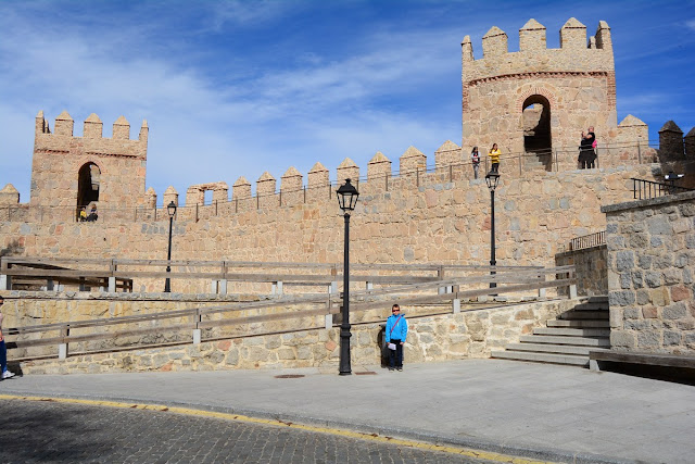 Murailles au niveau de la porte del Carmen