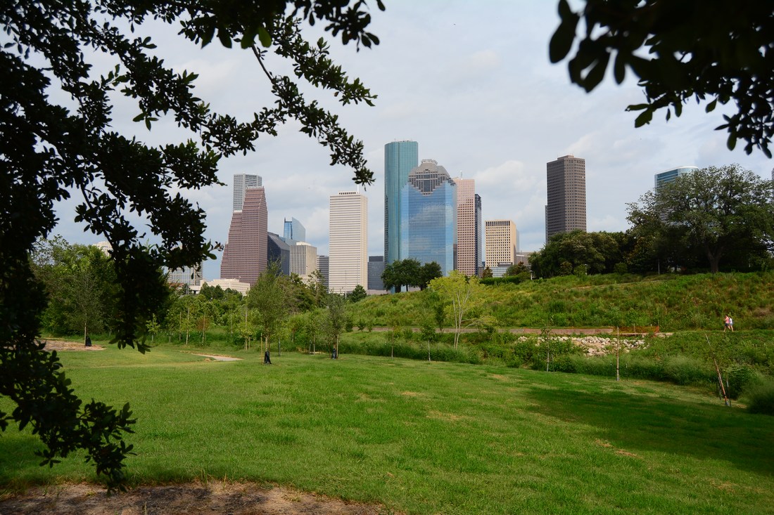 Buffalo Bayou park Houston