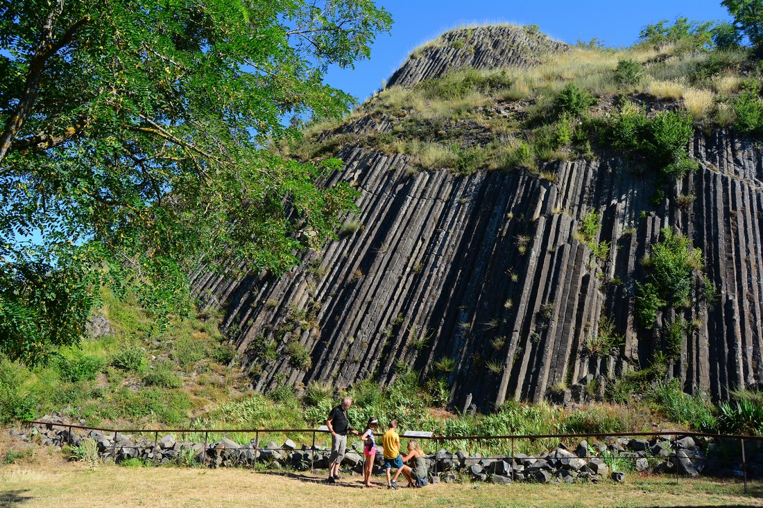 orgues basaltiques d'Usson