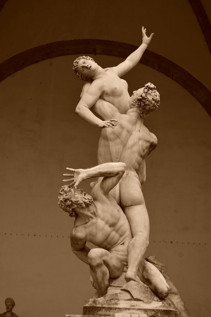 Enlèvement des Sabines, Giambologna