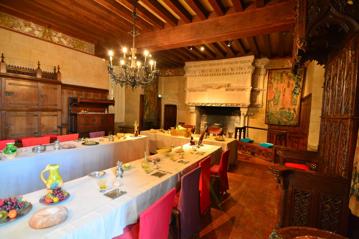 Langeais salle de banquet