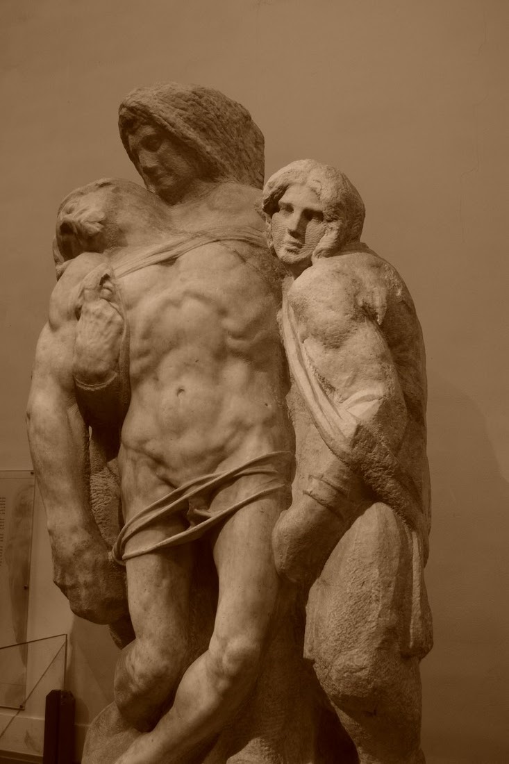 Michel-Ange - Pieta de Palestrina - 1555