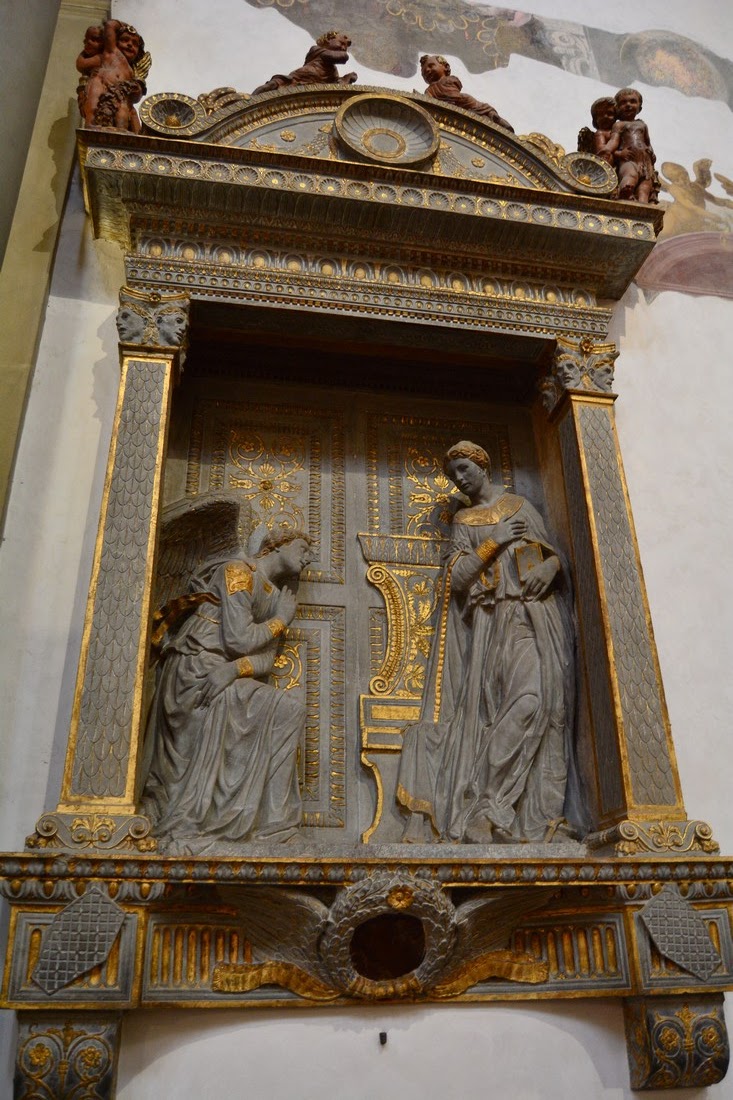L'Annonciation de Donatello