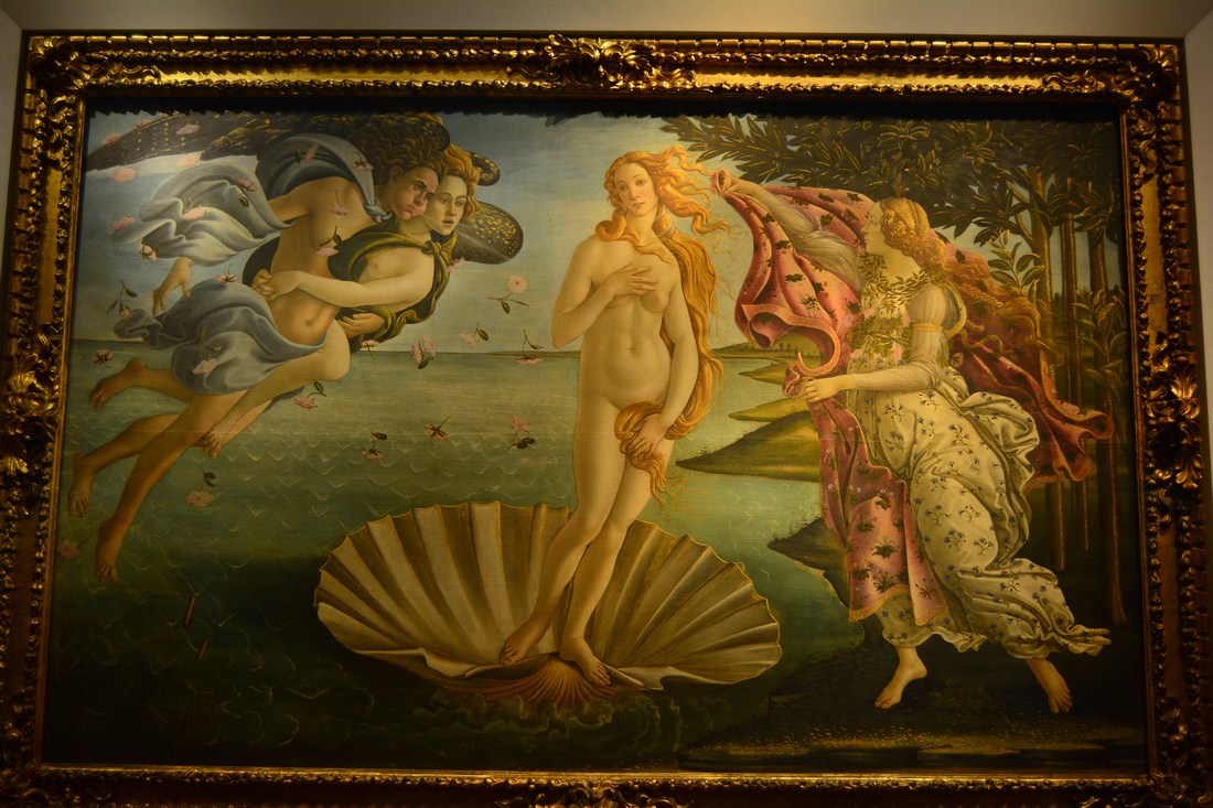 la Naissance de Vénus, Botticelli