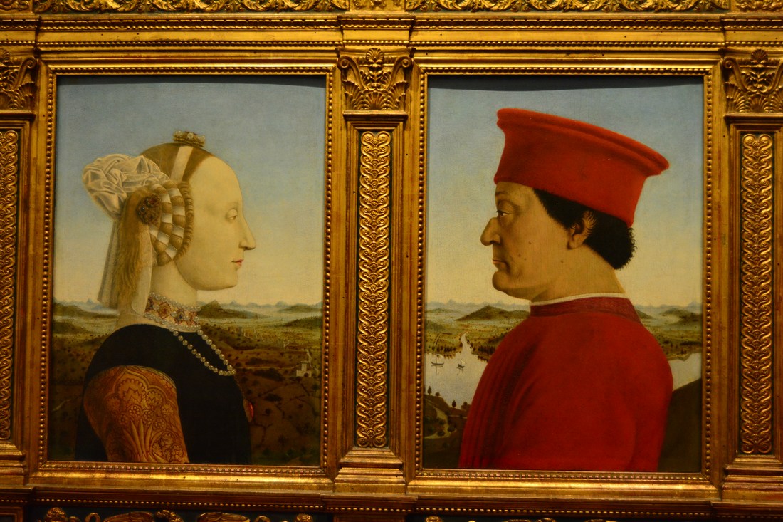 Piero della Francesca - Double portrait des ducs d'Urbino