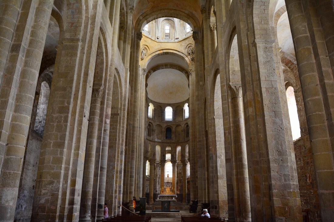 nef abbatiale Conques