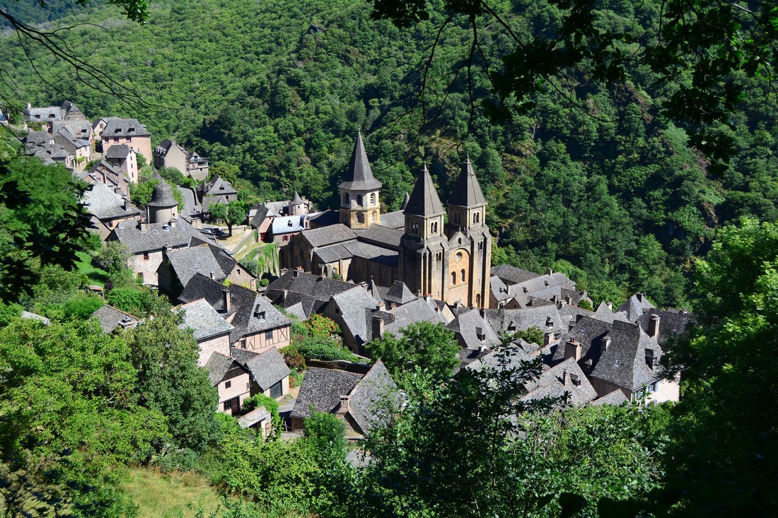 vue de Conques