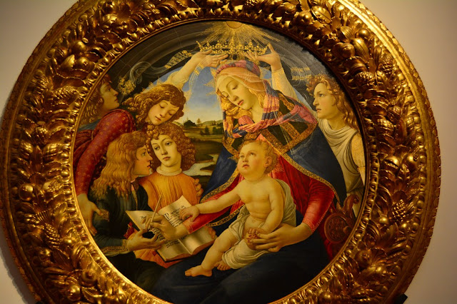 Botticelli - la madone du Magnificat - 1481