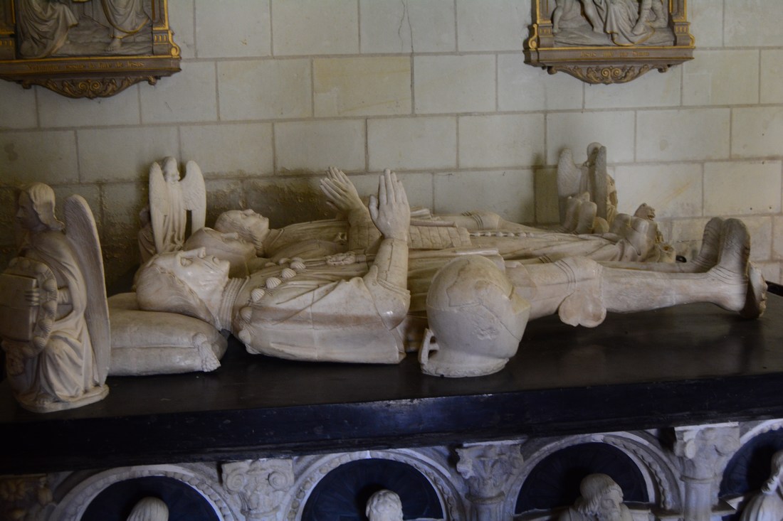 gisant des deux époux Batarnay