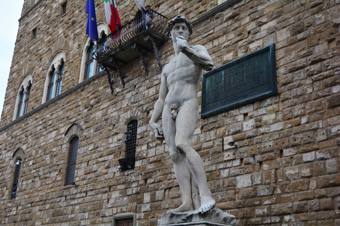 David Michel ange copie Palazzo Vecchio