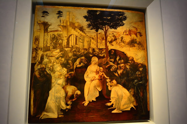Léonard de Vinci - Adoration des mages - 1481