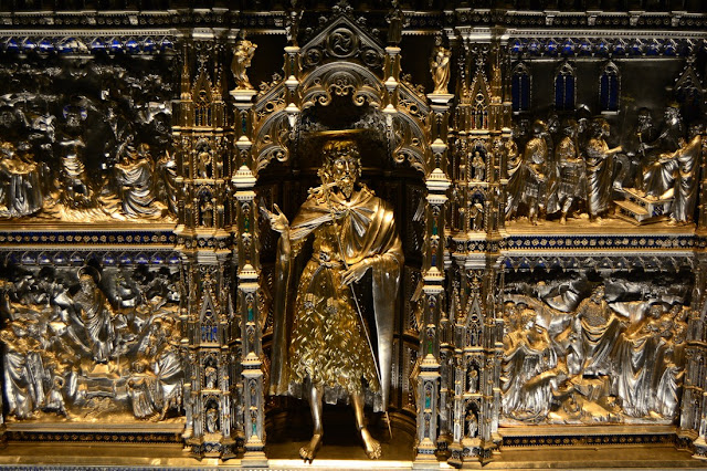 autel en argent du baptistère de San Giovanni