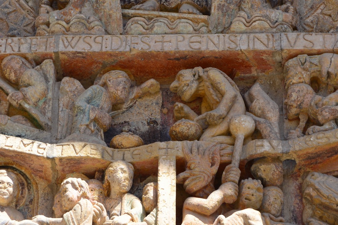 tympan abbatiale de Conques