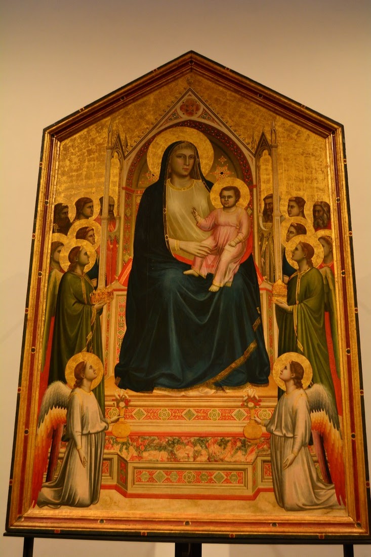 Giotto - Madone de tous les Saints - 1310