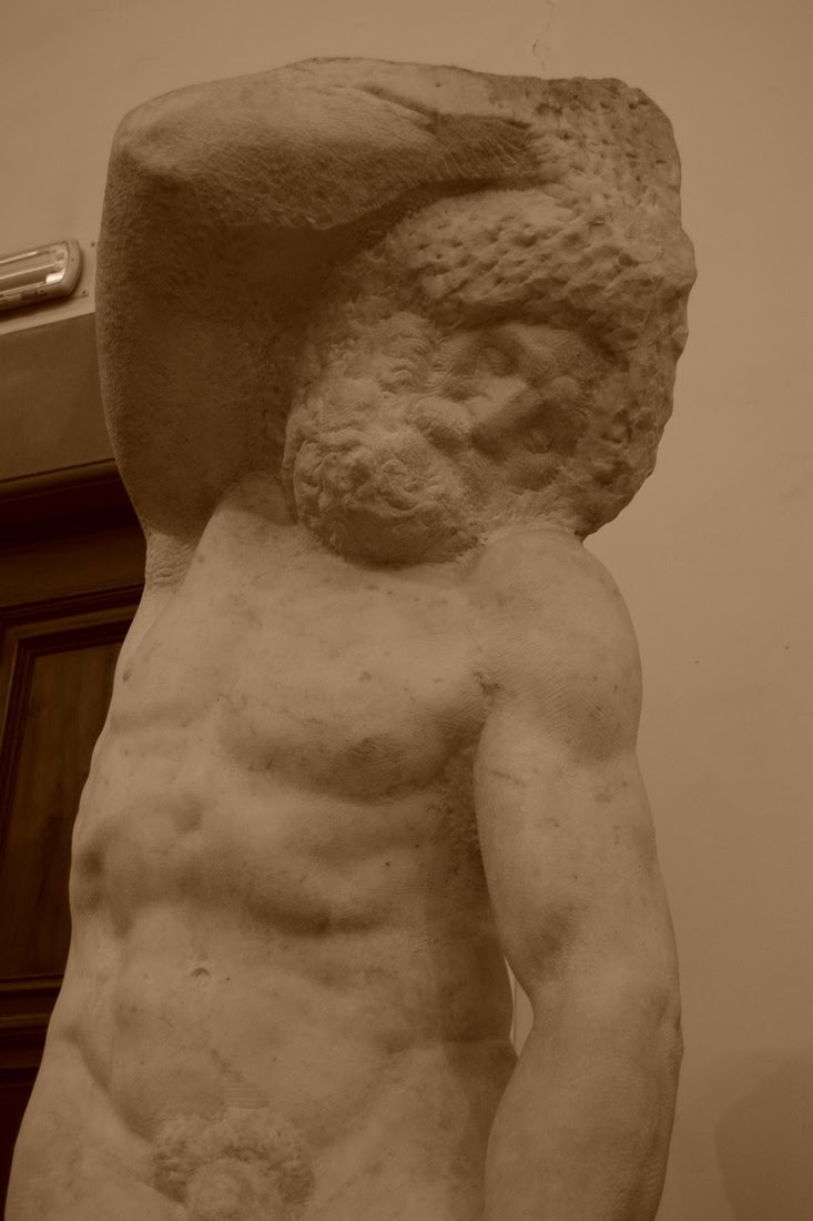 Michel-Ange - Esclave barbu - 1525