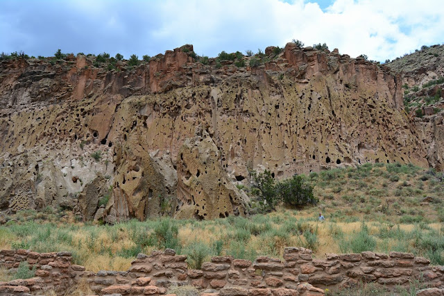 Autre vue de la falaise Bandelier